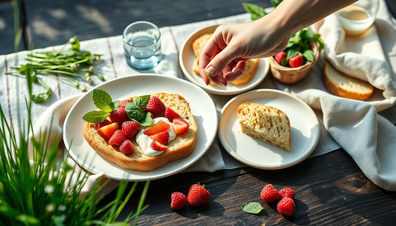 Quick weeknight dinner prepared in a home kitchen